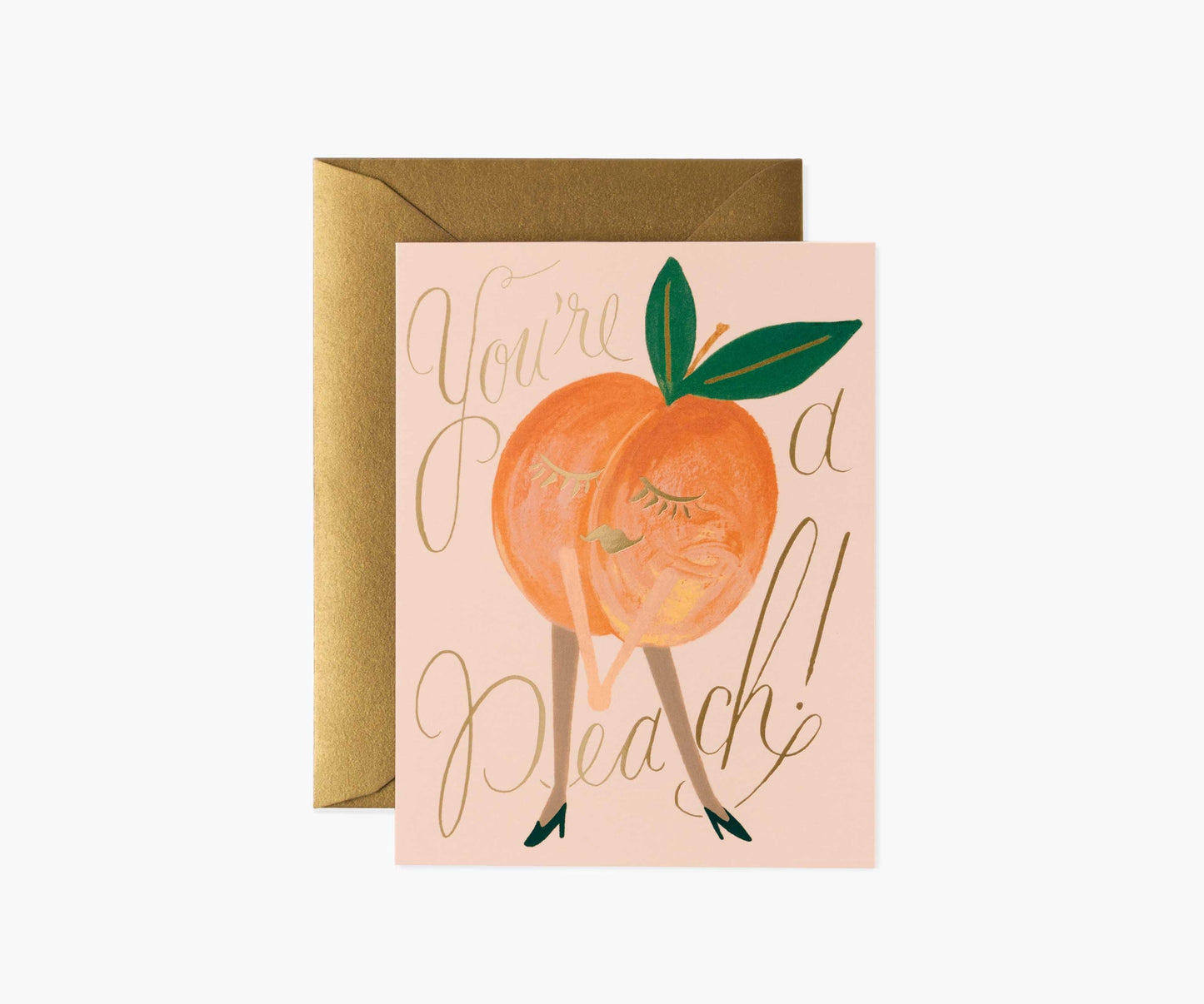 You're a Peach Rifle Paper Co Greeting Card